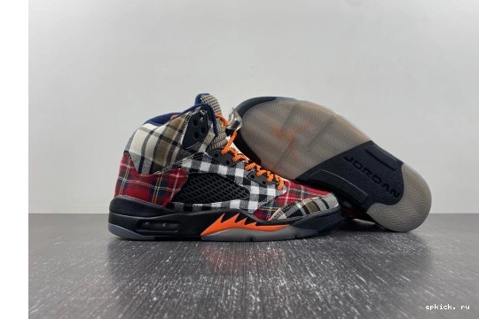 Rep EP Retro FD4814-008  Plaid 5 Jordan FD4814-008 0517